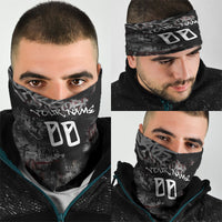 Personalized California West Coast Graffiti Neck Gaiter Urban Los Angeles Street Art - Hollywood LAX