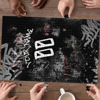 Personalized California West Coast Graffiti Puzzle Urban Los Angeles Street Art - Hollywood LAX