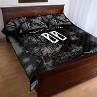Personalized California West Coast Graffiti Quilt Bed Set Urban Los Angeles Street Art - Hollywood LAX