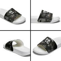Personalized California West Coast Graffiti Slide Sandals Urban Los Angeles Street Art - Hollywood LAX