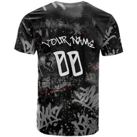 Personalized California West Coast Graffiti T Shirt Urban Los Angeles Street Art - Hollywood LAX