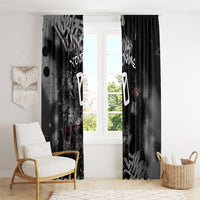 Personalized California West Coast Graffiti Window Curtain Urban Los Angeles Street Art - Hollywood LAX