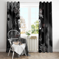 Personalized California West Coast Graffiti Window Curtain Urban Los Angeles Street Art - Hollywood LAX