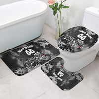 Personalized California Street Graffiti Bathroom Set Monochrome Urban Streetwear - Phoenix Bird - West Coast Riot