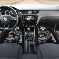 Personalized California Street Graffiti Car Mats Monochrome Urban Streetwear - Phoenix Bird - West Coast Riot