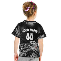 Personalized California Street Graffiti Kid T Shirt Monochrome Urban Streetwear - Phoenix Bird - West Coast Riot