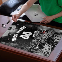 Personalized California Street Graffiti Puzzle Monochrome Urban Streetwear - Phoenix Bird - West Coast Riot