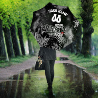 Personalized California Street Graffiti Umbrella Monochrome Urban Streetwear - Phoenix Bird - West Coast Riot