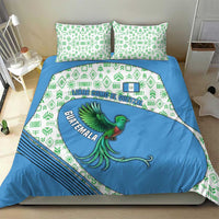 Guatemala Quetzal Bird Bedding Set with Tribal Motif and Libre Como El Quetzal Design - Wonder Print Shop