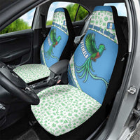 Guatemala Quetzal Bird Car Seat Cover with Tribal Motif and Libre Como El Quetzal Design - Wonder Print Shop