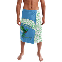 Guatemala Quetzal Bird Lavalava with Tribal Motif and Libre Como El Quetzal Design - Wonder Print Shop
