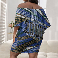 Montford Point Marines 1940s Est Off Shoulder Short Dress The Right To Fight 20000 Military Camouflage Art