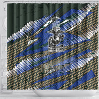 Montford Point Marines 1940s Est Shower Curtain The Right To Fight 20000 Military Camouflage Art