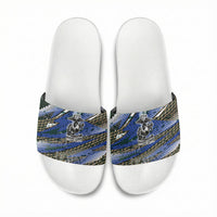 Montford Point Marines 1940s Est Slide Sandals The Right To Fight 20000 Military Camouflage Art