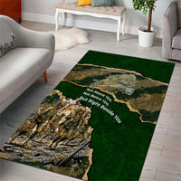 Montford Point Marines Not Above You Area Rug Iwo Jima Military Map Camouflage Vintage Art