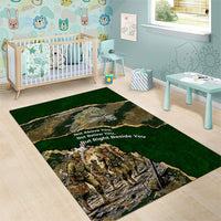 Montford Point Marines Not Above You Area Rug Iwo Jima Military Map Camouflage Vintage Art