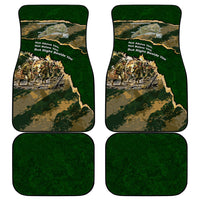 Montford Point Marines Not Above You Car Mats Iwo Jima Military Map Camouflage Vintage Art