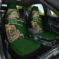 Montford Point Marines Not Above You Car Seat Cover Iwo Jima Military Map Camouflage Vintage Art