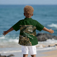 Montford Point Marines Not Above You Kid Hawaiian Shirt Iwo Jima Military Map Camouflage Vintage Art