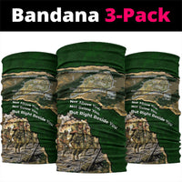 Montford Point Marines Not Above You Neck Gaiter Iwo Jima Military Map Camouflage Vintage Art