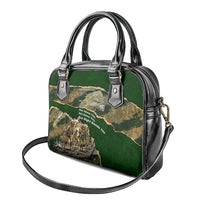 Montford Point Marines Not Above You Shoulder Handbag Iwo Jima Military Map Camouflage Vintage Art