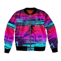 Montford Point Marines Legacy 1942 Bomber Jacket The Right To Fight Retro Glitch Vaporwave Art