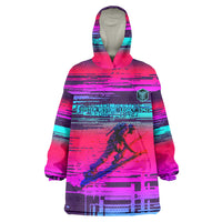 Montford Point Marines Legacy 1942 Wearable Blanket Hoodie The Right To Fight Retro Glitch Vaporwave Art