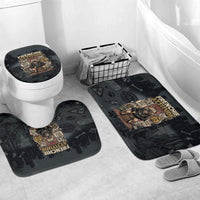 French Bulldog Tiny Body Major Attitude Bathroom Set Urban Streetwear Cool Frenchie Mascot Art