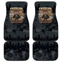 French Bulldog Tiny Body Major Attitude Car Mats Urban Streetwear Cool Frenchie Mascot Art