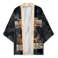 French Bulldog Tiny Body Major Attitude Kimono Urban Streetwear Cool Frenchie Mascot Art