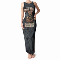 French Bulldog Tiny Body Major Attitude Tank Maxi Dress Urban Streetwear Cool Frenchie Mascot Art