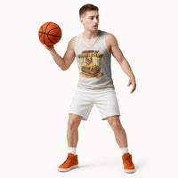 Powered By Golden Energy Basketball Jersey Golden Retriever In Toy Retro Comic Crate Art