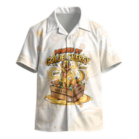 Powered By Golden Energy Kid Hawaiian Shirt Golden Retriever In Toy Retro Comic Crate Art