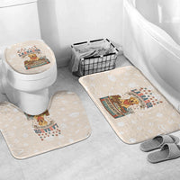 Labrador Good Days Start With A Lab Bathroom Set Retro Cute Yellow Lab Paws And Tennis Balls