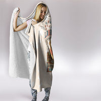 Labrador Good Days Start With A Lab Hooded Blanket Retro Cute Yellow Lab Paws And Tennis Balls