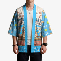 Labrador Good Days Start With A Lab Kimono Retro Cute Yellow Lab Paws And Tennis Balls