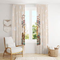 Labrador Good Days Start With A Lab Window Curtain Retro Cute Yellow Lab Paws And Tennis Balls