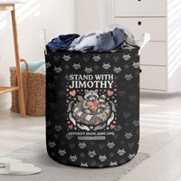 Jimothy The Raccoon Laundry Basket Vintage Raccoon Small Frame Big Heart