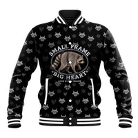 Jimothy The Raccoon Baseball Jacket Vintage Raccoon Small Frame Big Heart