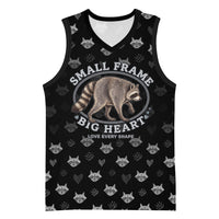 Jimothy The Raccoon Basketball Jersey Vintage Raccoon Small Frame Big Heart