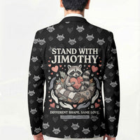 Jimothy The Raccoon Blazer Vintage Raccoon Small Frame Big Heart