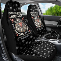 Jimothy The Raccoon Car Seat Cover Vintage Raccoon Small Frame Big Heart