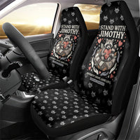Jimothy The Raccoon Car Seat Cover Vintage Raccoon Small Frame Big Heart