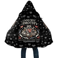 Jimothy The Raccoon Cloak Vintage Raccoon Small Frame Big Heart