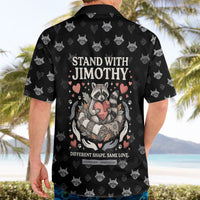 Jimothy The Raccoon Hawaiian Shirt Vintage Raccoon Small Frame Big Heart