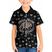 Jimothy The Raccoon Kid Hawaiian Shirt Vintage Raccoon Small Frame Big Heart