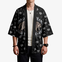 Jimothy The Raccoon Kimono Vintage Raccoon Small Frame Big Heart