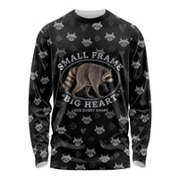 Jimothy The Raccoon Long Sleeve Shirt Vintage Raccoon Small Frame Big Heart