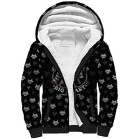Jimothy The Raccoon Sherpa Hoodie Vintage Raccoon Small Frame Big Heart