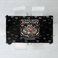 Jimothy The Raccoon Tablecloth Vintage Raccoon Small Frame Big Heart